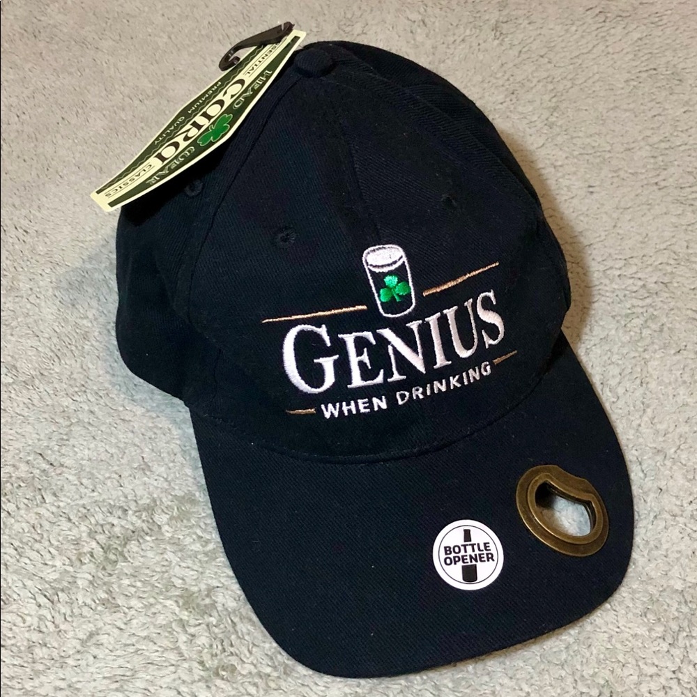 Bottle Opener Hat Cap Shamrock ☘️